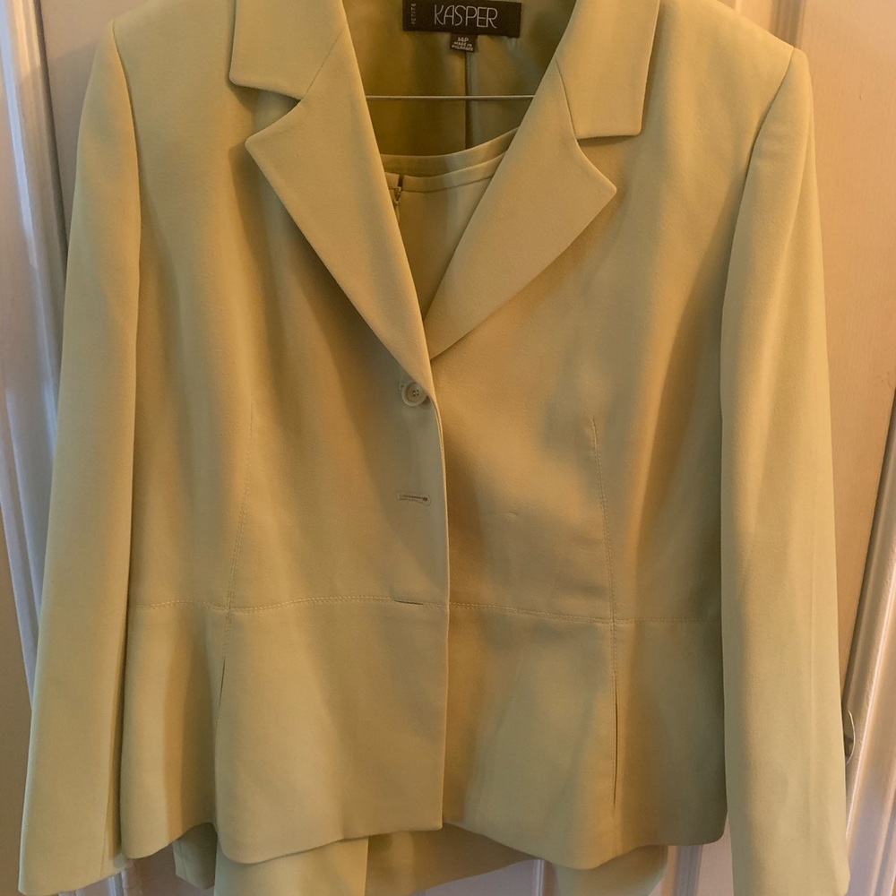 Skirt and blazer suit
